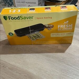 Food Saver Vacuum Sealer brand name space saving food fresh space saver freezer